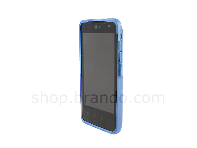 LG Optimus 2X LG-P990 Wave Plastic Back Case