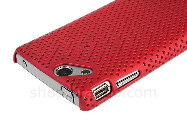 Sony Ericsson Xperia Arc Perforated Back Case