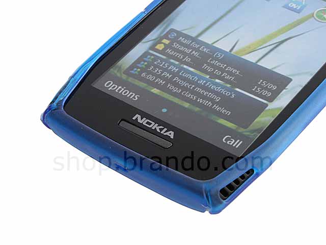 Nokia X7-00 Wave Plastic Back Case