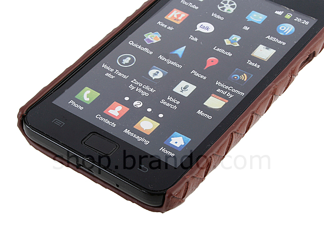 Samsung Galaxy S II Woven Leather Case