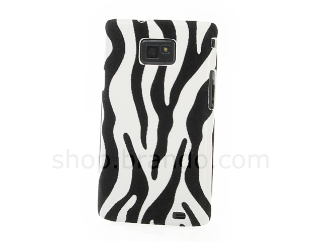 Samsung Galaxy S II Zebra-Stripe Back Case