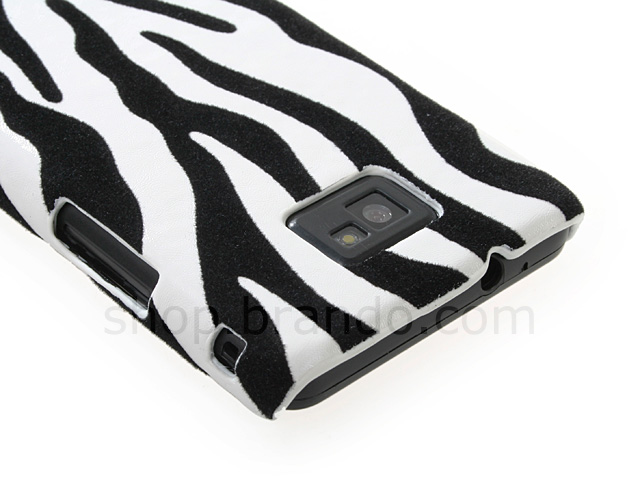 Samsung Galaxy S II Zebra-Stripe Back Case