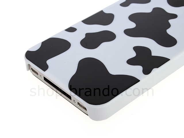 iPhone 4 Cow Pattern Back Case