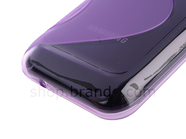 Samsung Galaxy S i9003 Wave Plastic Back Case