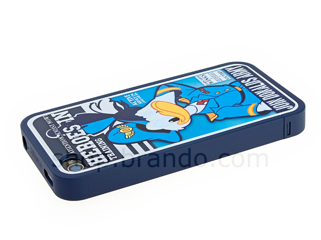 iPhone 4 Disney - Donalds Army Phone Case (Limited Edition)