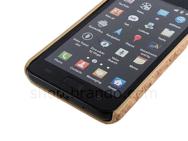Samsung Galaxy S II Pine Coated Plastic Case