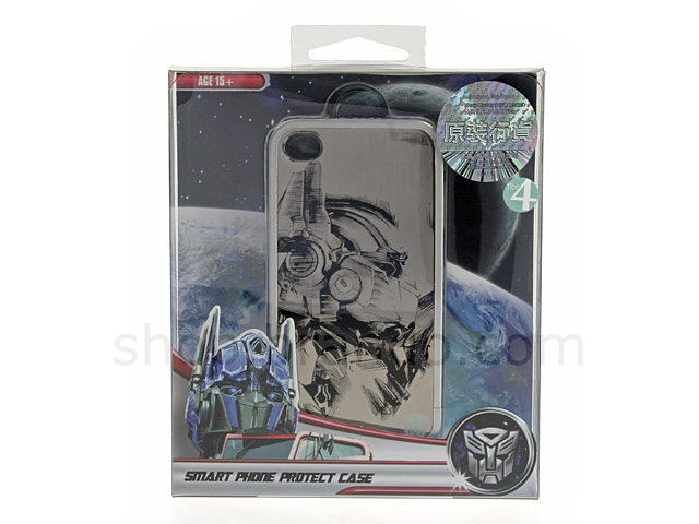 iPhone 4 Transformers - Drawing Optimus Prime Phone Case (Limited Edition)