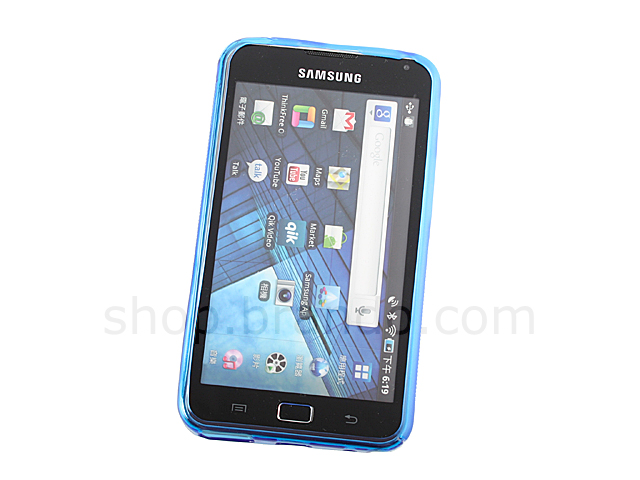 Samsung Galaxy S WiFi 5.0 (YP-G70) Wave Plastic Back Case