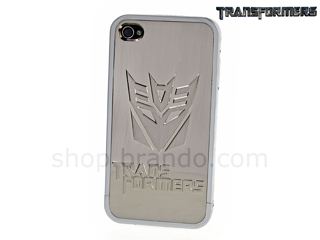 iPhone 4 Transformers - Convex Decepticon METALLIC Phone Case (Limited Edition)