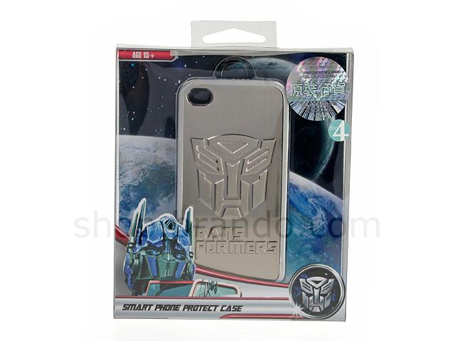 iPhone 4 Transformers - Convex Autobots METALLIC Phone Case (Limited Edition)