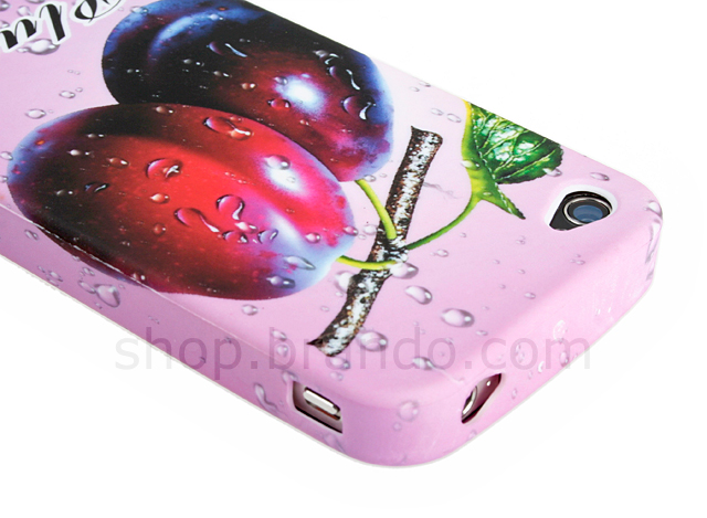 iPhone 4 Fruit Pattern Plastic Back Case