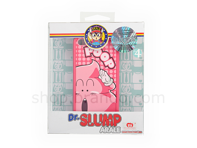 iPhone 4 Dr. Slump - Pink Mr. POOP Phone Case (Limited Edition)