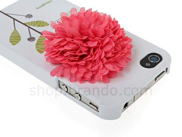 iPhone 4/4S 3D Flower Case