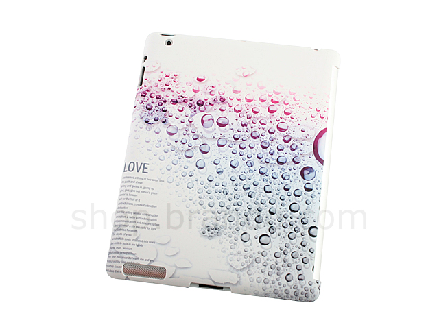 iPad 2 Plastic Back Case (Inspiration Series - Love)