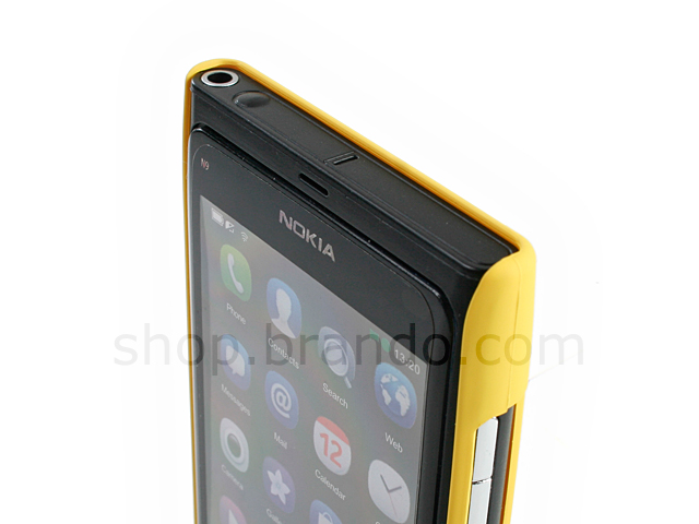 Nokia N9 Rubberized Back Hard Case