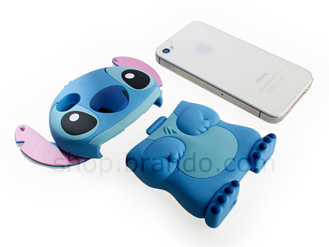iPhone 4/4S Disney - Moving Ears 3D Stand Stitch Phone Case (Limited Edition)
