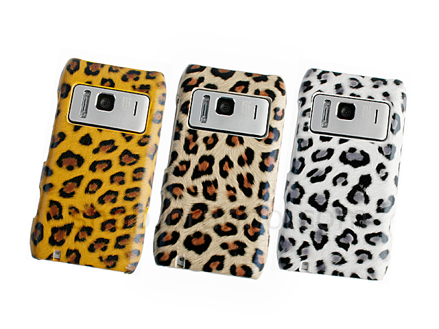 Nokia N8 Leopard Skin Back Case