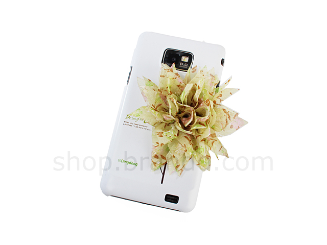 Handmade 3D Flower Back Case for Samsung Galaxy S II