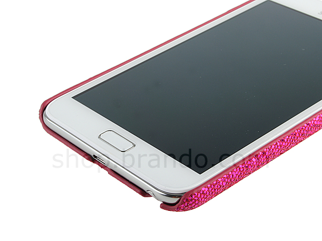 Samsung Galaxy Note Glitter Plactic Hard Case