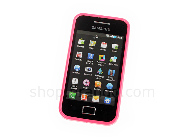 Samsung Galaxy Ace S5830 Shiny Dust Coating Silicone Case