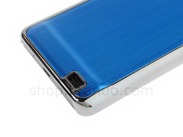 Samsung Galaxy S II Metallic Back Case