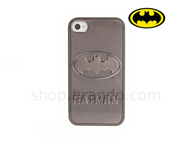 iPhone 4/4S METALLIC Batman Logo Phone Case (Limited Edition)