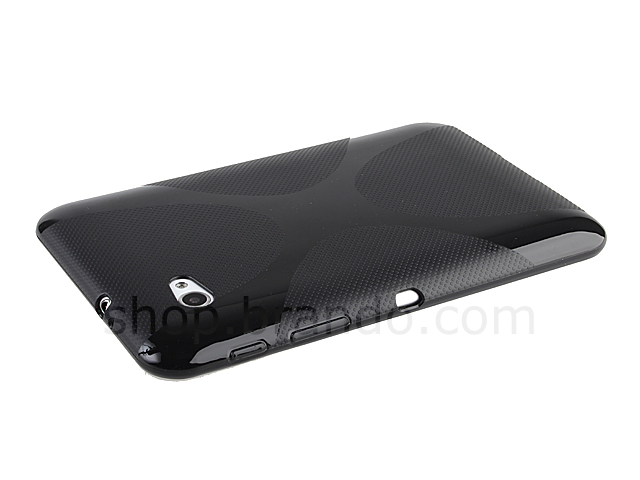 Samsung GT-P6200 Galaxy Tab 7.0 Plus X-Shaped Plastic Back Case