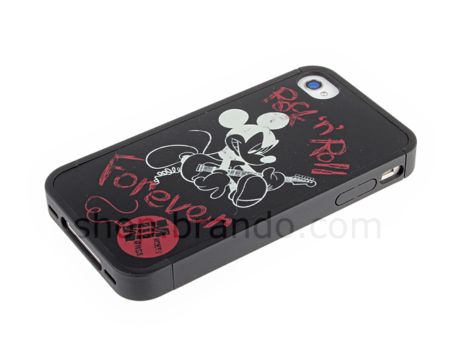 iPhone 4/4S Disney - Luminous Mickey Mouse Rock n Roll Phone Case (Limited Edition)