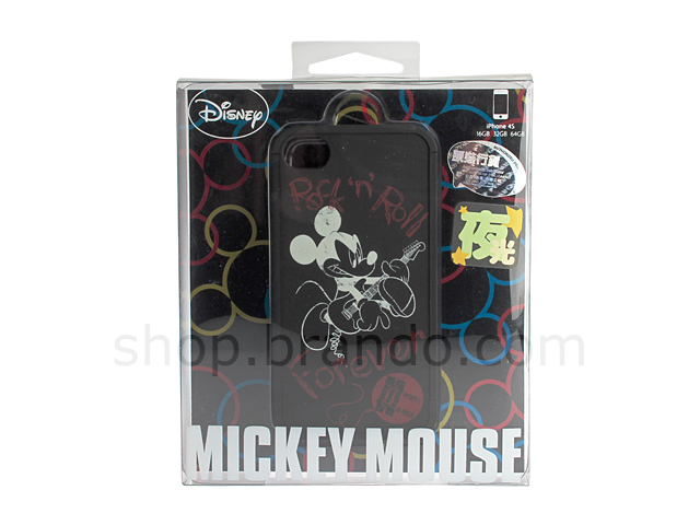 iPhone 4/4S Disney - Luminous Mickey Mouse Rock n Roll Phone Case (Limited Edition)