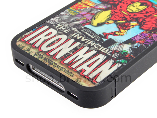 iPhone 4/4S Marvel Comics Heroes - Iron Man Phone Case (Limited Edition)