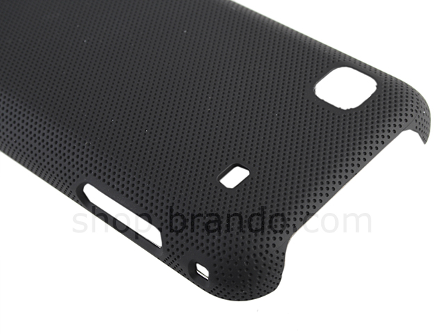 Samsung i9000 Galaxy S Metallic-Like Plastic Back Case