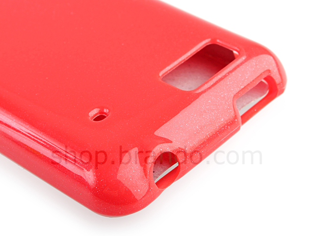 Motorola XT615 Shiny Dust Coating Silicone Case