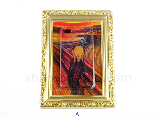 iPhone 4S Art Gallery Back Case - The Scream