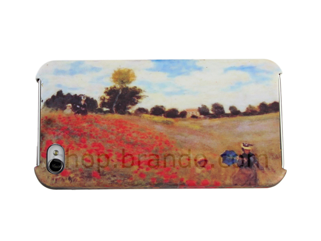 iPhone 4S Art Gallery Back Case - Poppies