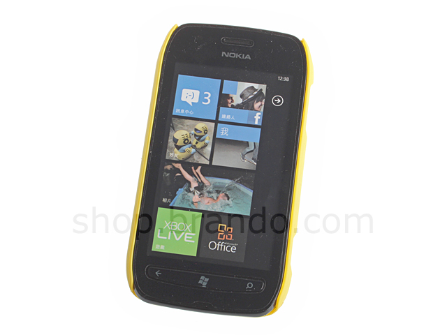 Nokia Lumia 710  Rubberized Back Hard Case