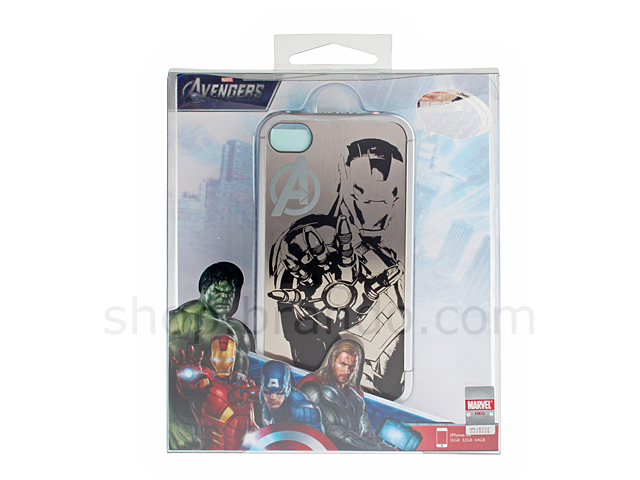 iPhone 4/4S MARVEL The Avengers - Iron Man METALLIC Phone Case (Limited Edition)