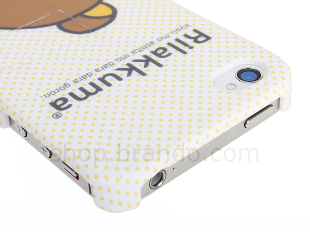 iPhone 4/4S Rilakkuma Stand Jacket Protective Back Case