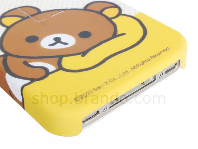 iPhone 4/4S Rilakkuma Stand Jacket Protective Back Case