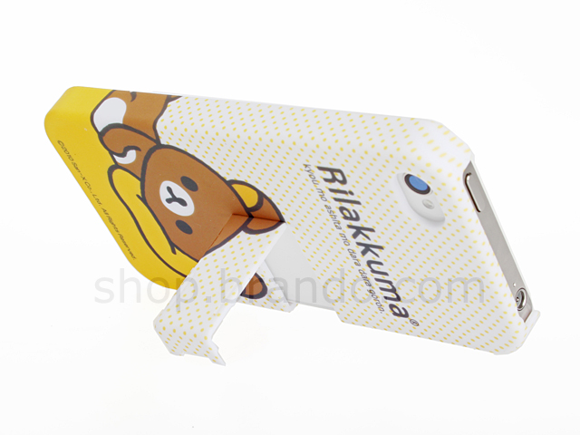 iPhone 4/4S Rilakkuma Stand Jacket Protective Back Case