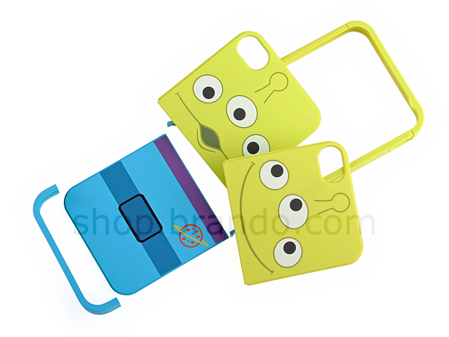 iPhone 4S Cartoon Toy Story - Alien ALTER-EYE Twin-piece Phone Case (Limited Edition)