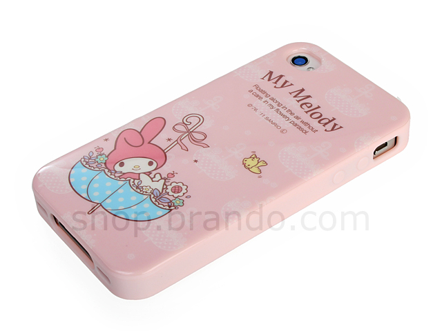 iPhone 4/4S My Melody with umbrella Soft Back Case (Limited Edition)