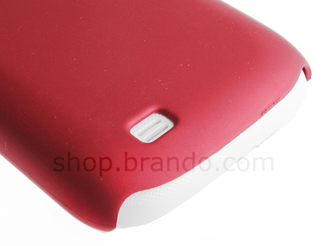 Samsung Galaxy W i8150 Rubberized Back Hard Case