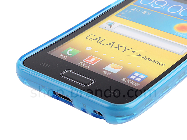 Samsung Galaxy S Advance GT-i9070 Diamond Patterned Soft Plastic Case