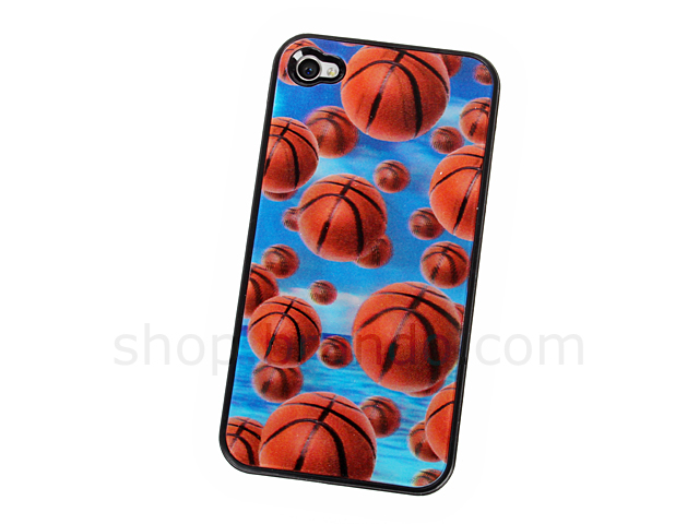iPhone 4S 3D Motion Back Case - Balls