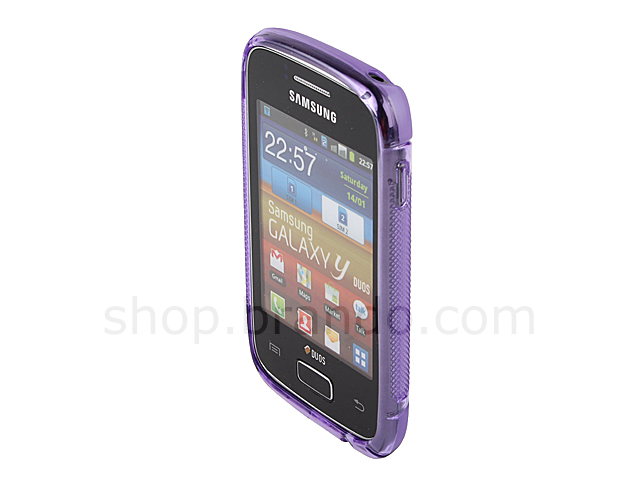 Samsung Galaxy Y Duos GT-S6102 Wave Plastic Back Case