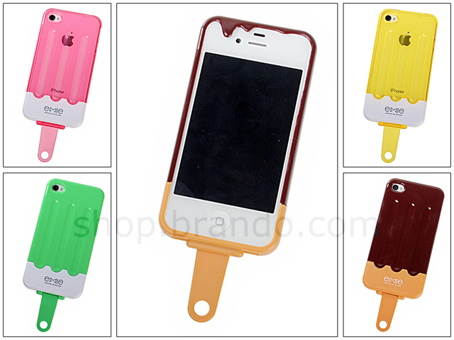 iPhone 4/4S Spopsicle Stand Jacket Protective Back Case