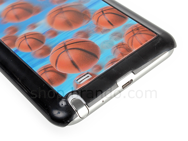 Samsung Galaxy Note 3D Motion Back Case - Balls