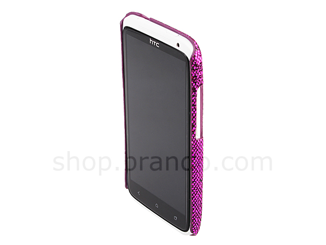 HTC One X Glitter Plactic Hard Case