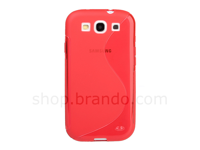 Samsung Galaxy S III I9300 Wave Plastic Back Case