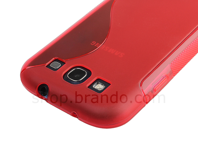 Samsung Galaxy S III I9300 Wave Plastic Back Case